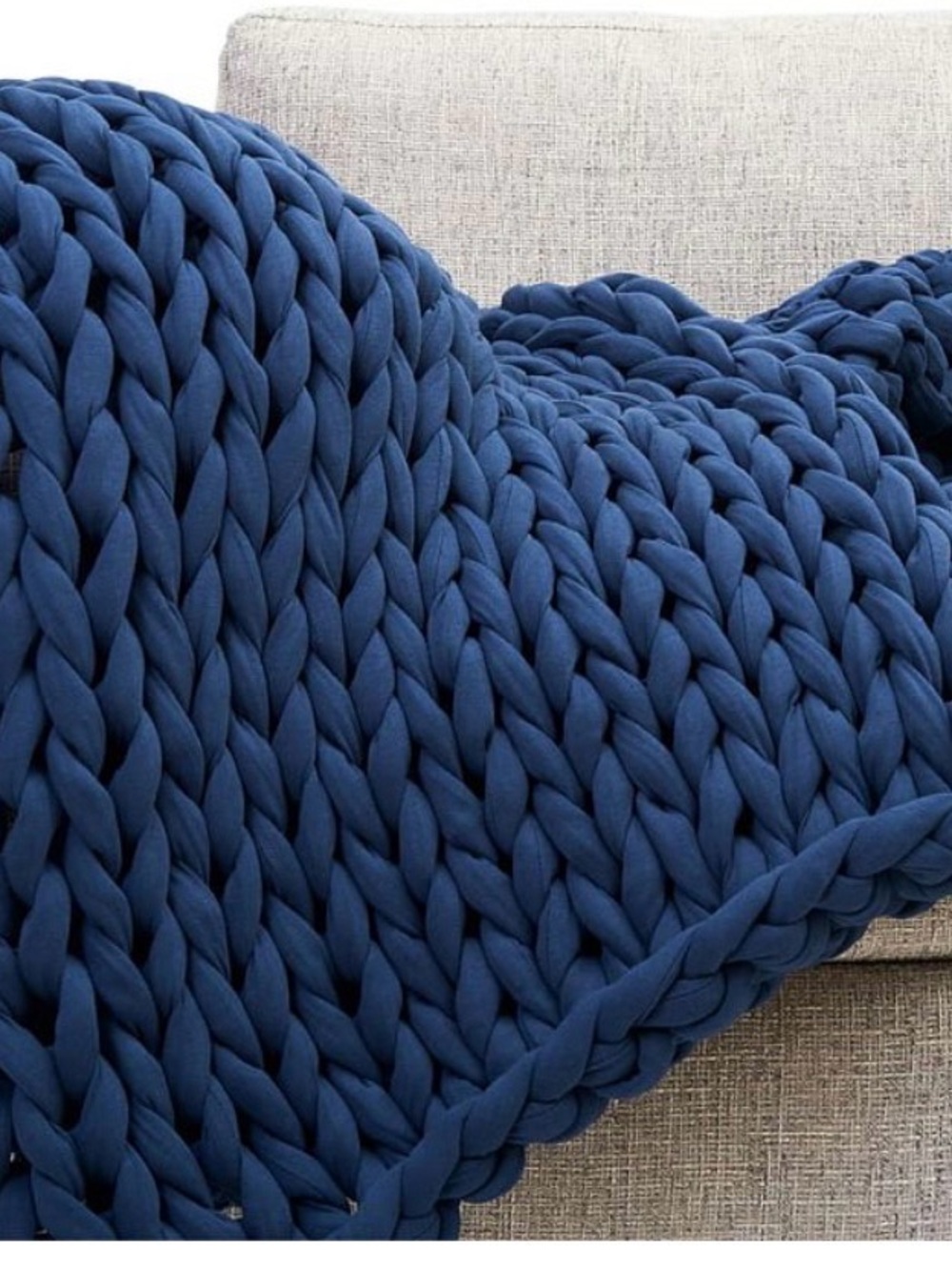 Bearaby Cotton Napper Weighted Blanket 20lbs - Picture 2 of 10